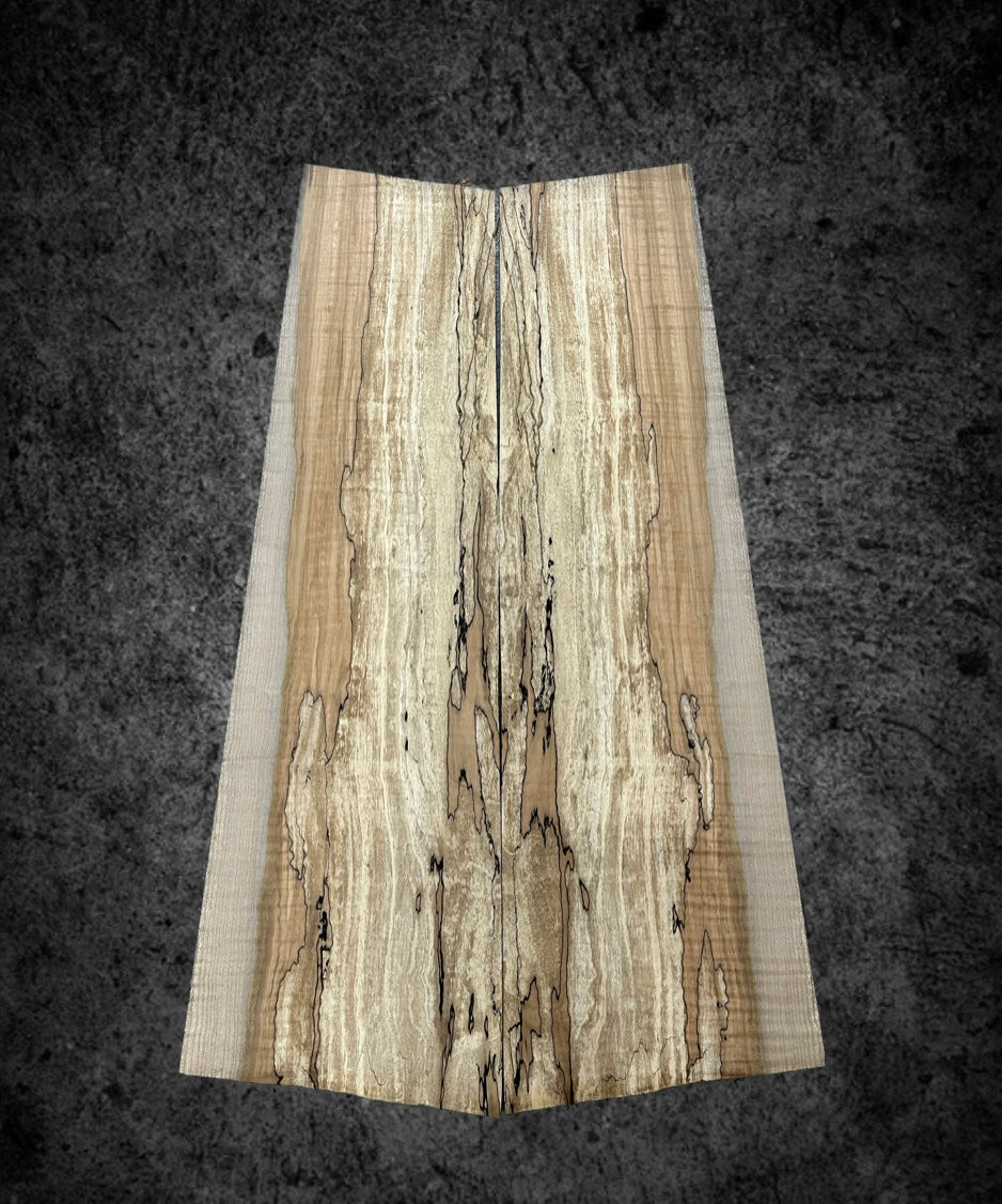 Spalted Big Leaf Flame Maple Drop-Top #43