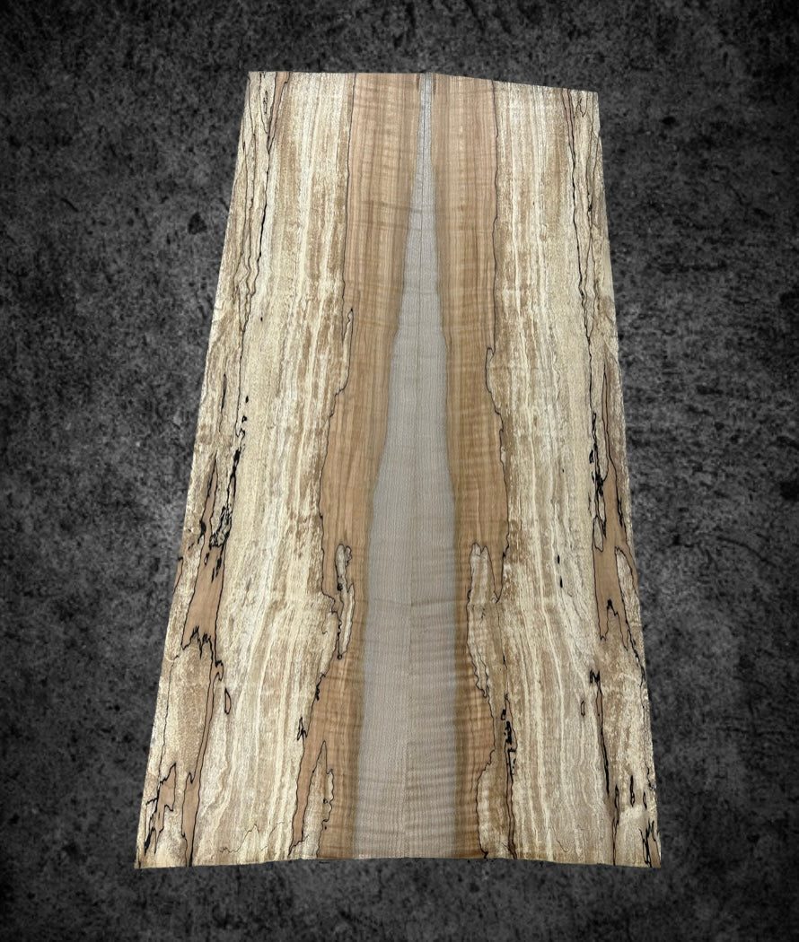 Spalted Big Leaf Flame Maple Drop-Top #43