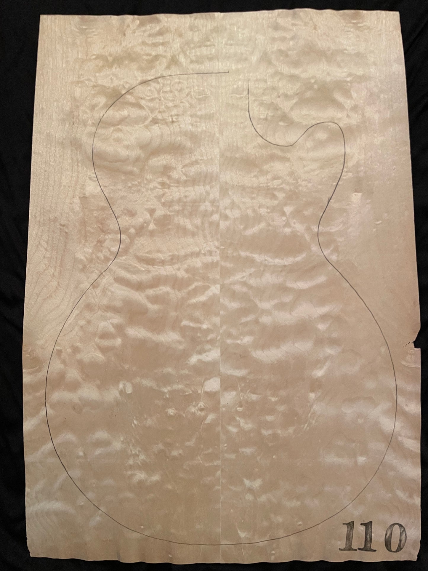 Bookmatched 3A Quilted Maple Veneer