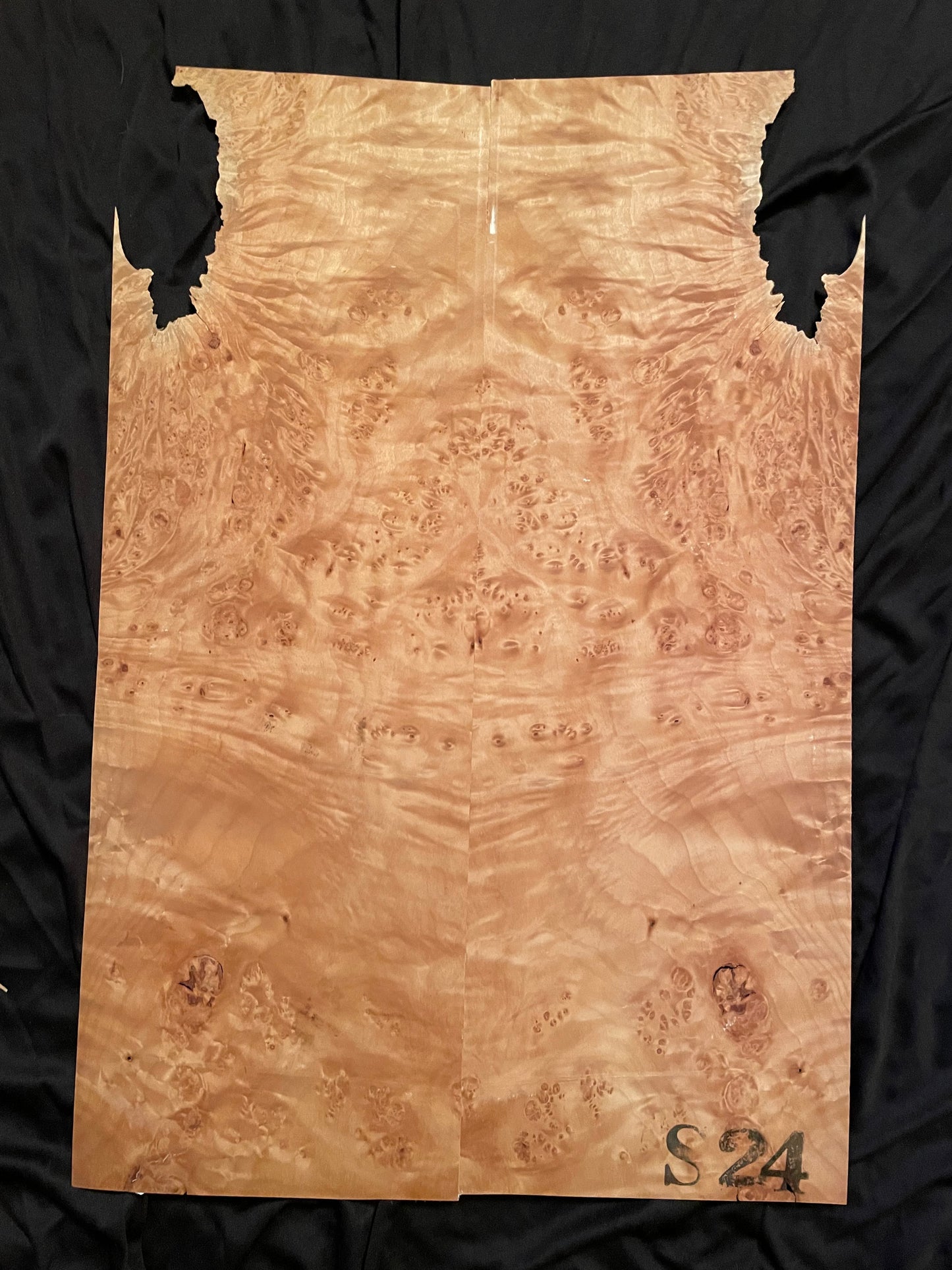 Bookmatched 3A Burl Maple Veneer