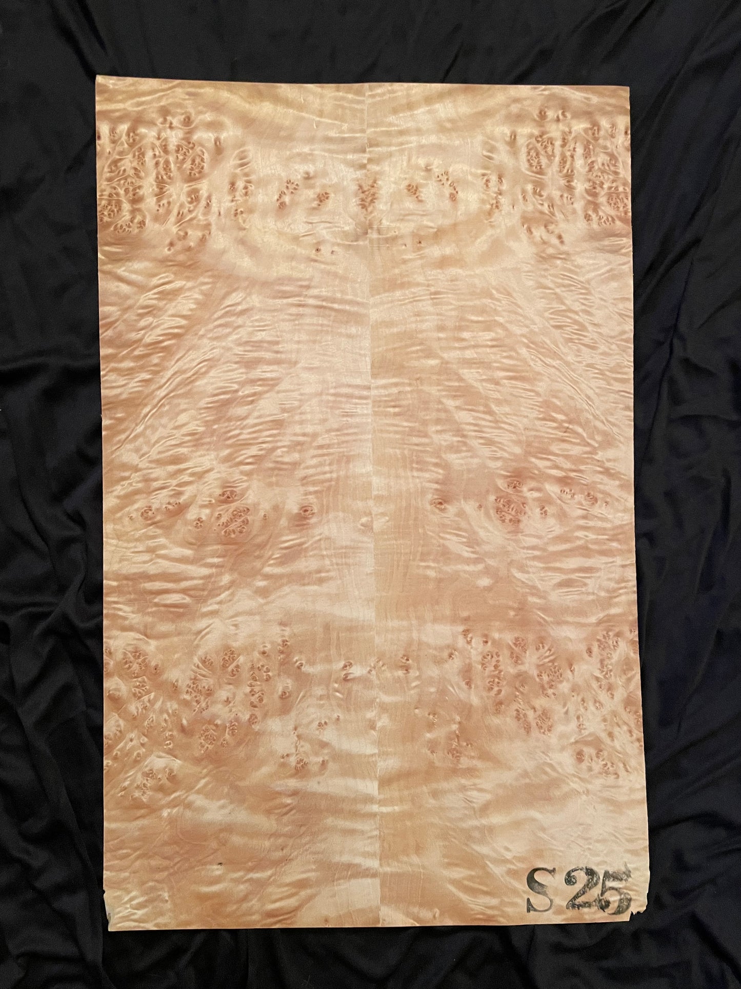 Bookmatched 3A Burl Maple Veneer