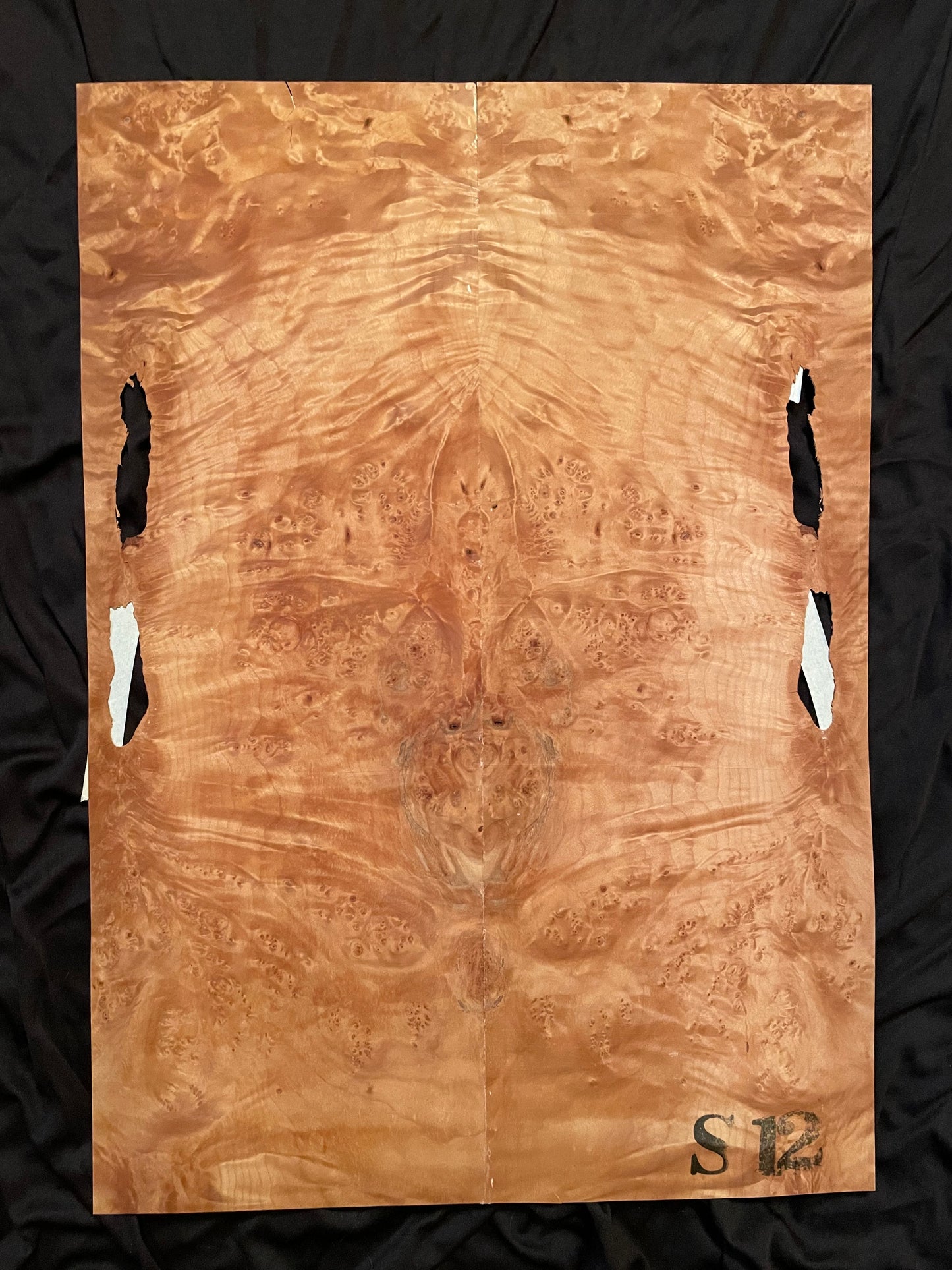 Bookmatched 3A Burl Maple Veneer